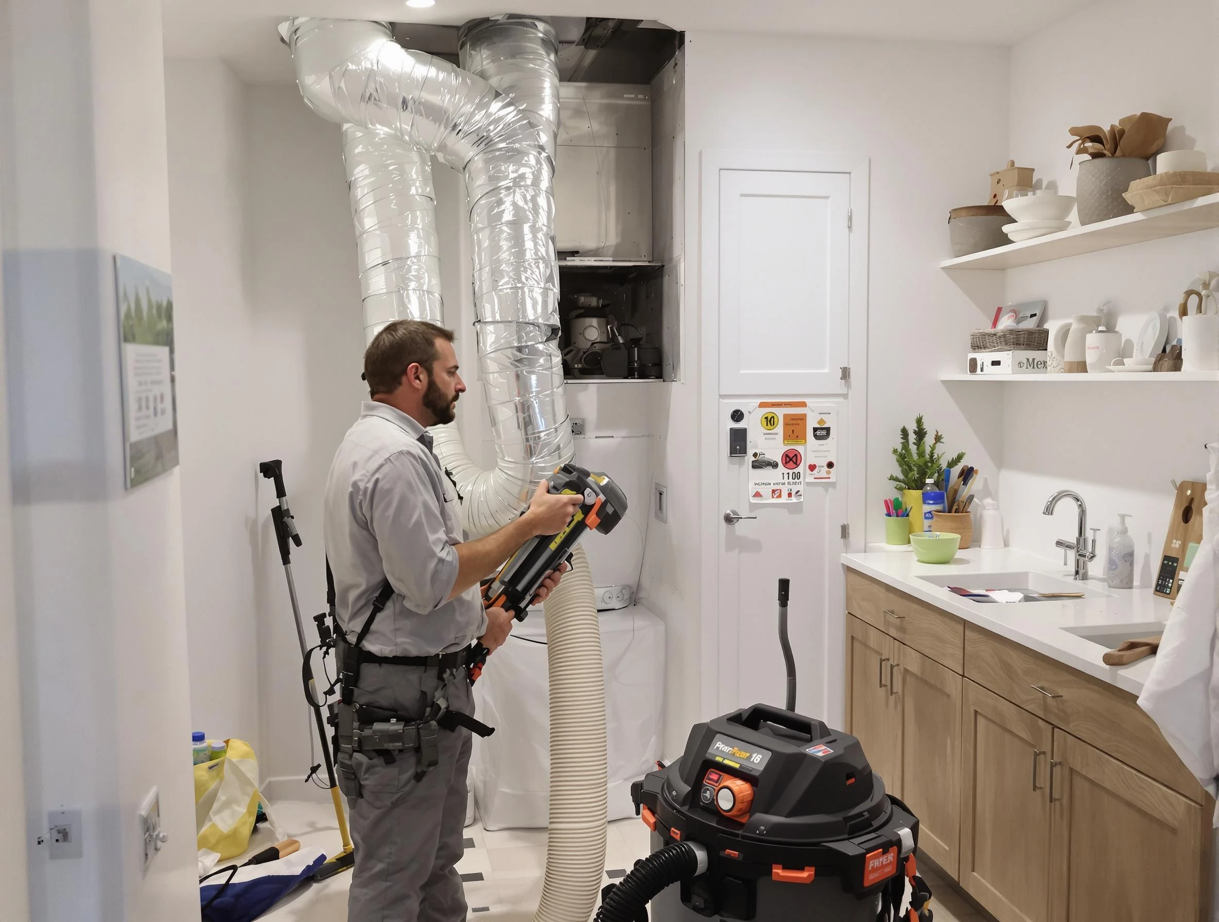 Clogged Dryer Vent Cleaning in Pleasant View