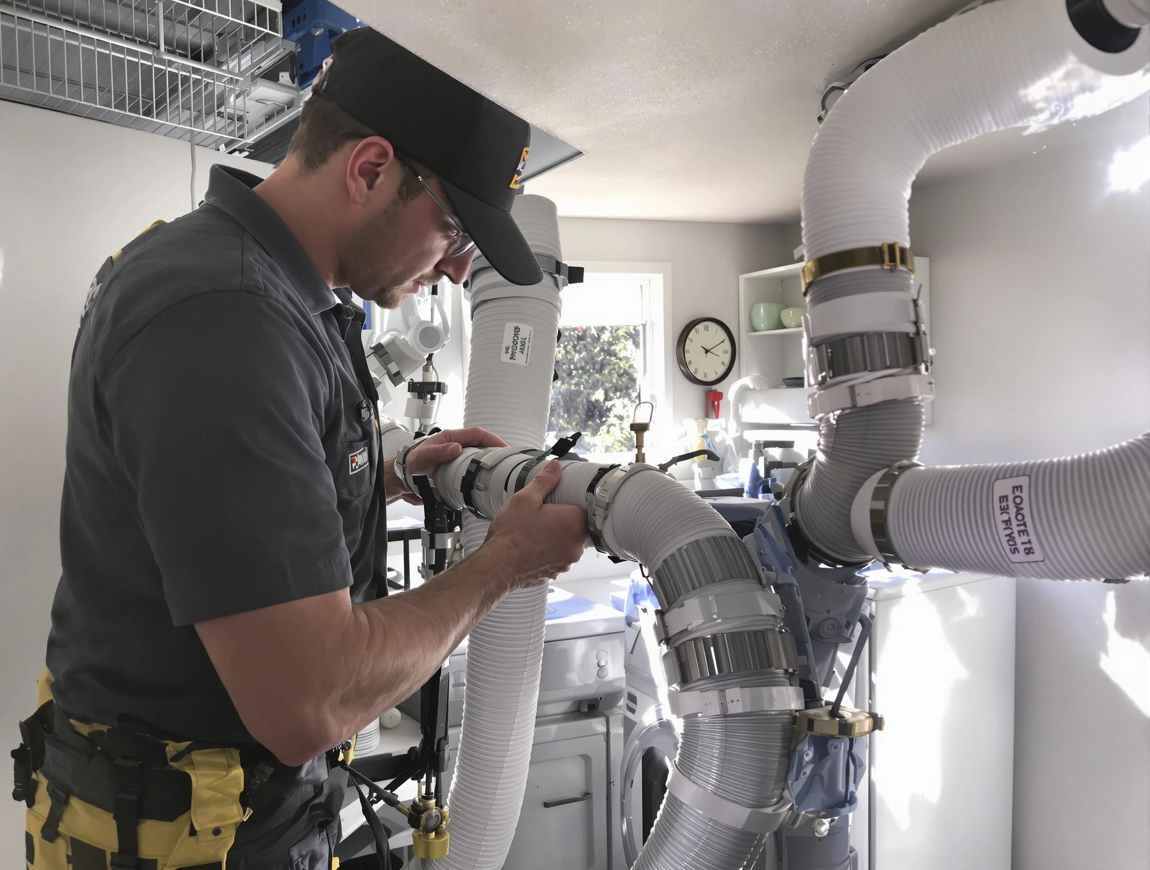 Dryer Vent Hose Installation in Pleasant View