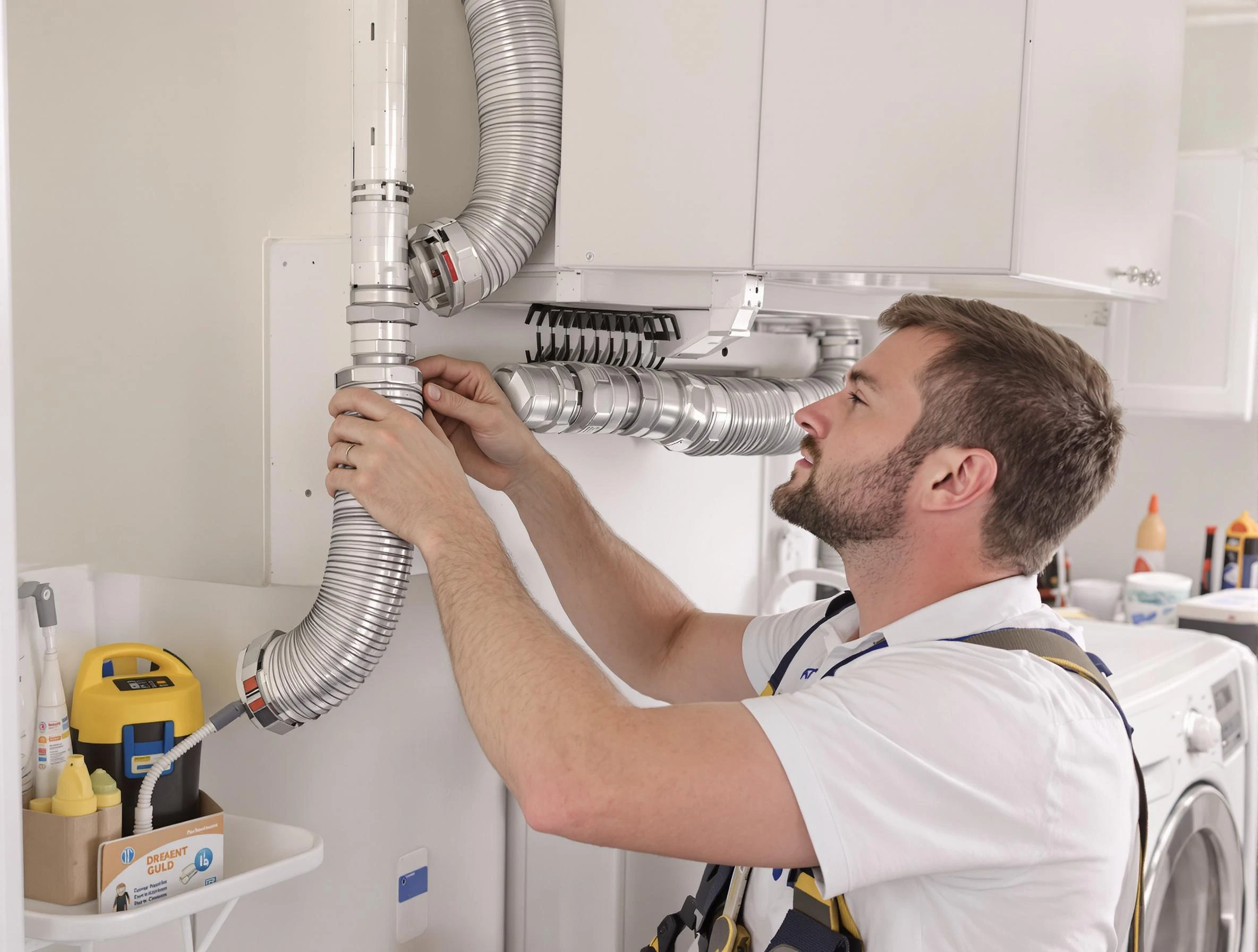 Professional dryer vent repair and installation by Pleasant View Dryer Vent Cleaning in Pleasant View